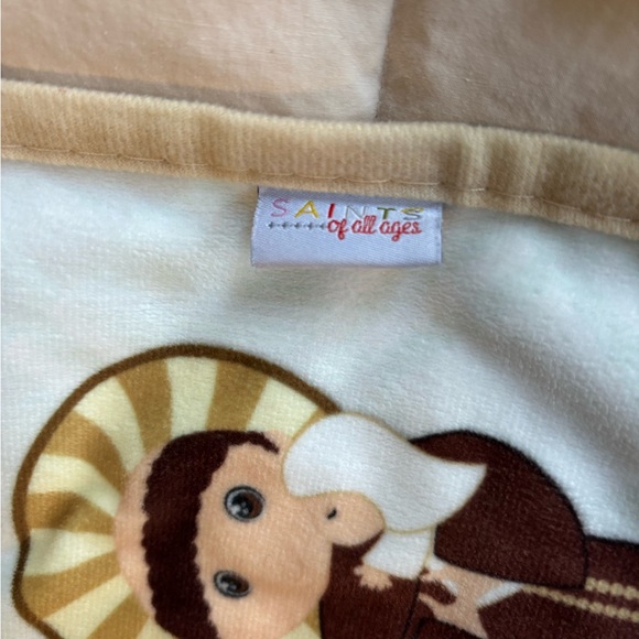 Catholic Saints Baby Blanket - Picture 3 of 7